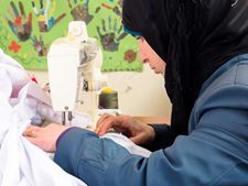 Handarbeitskurs für Frauen Abbildung Umschulung