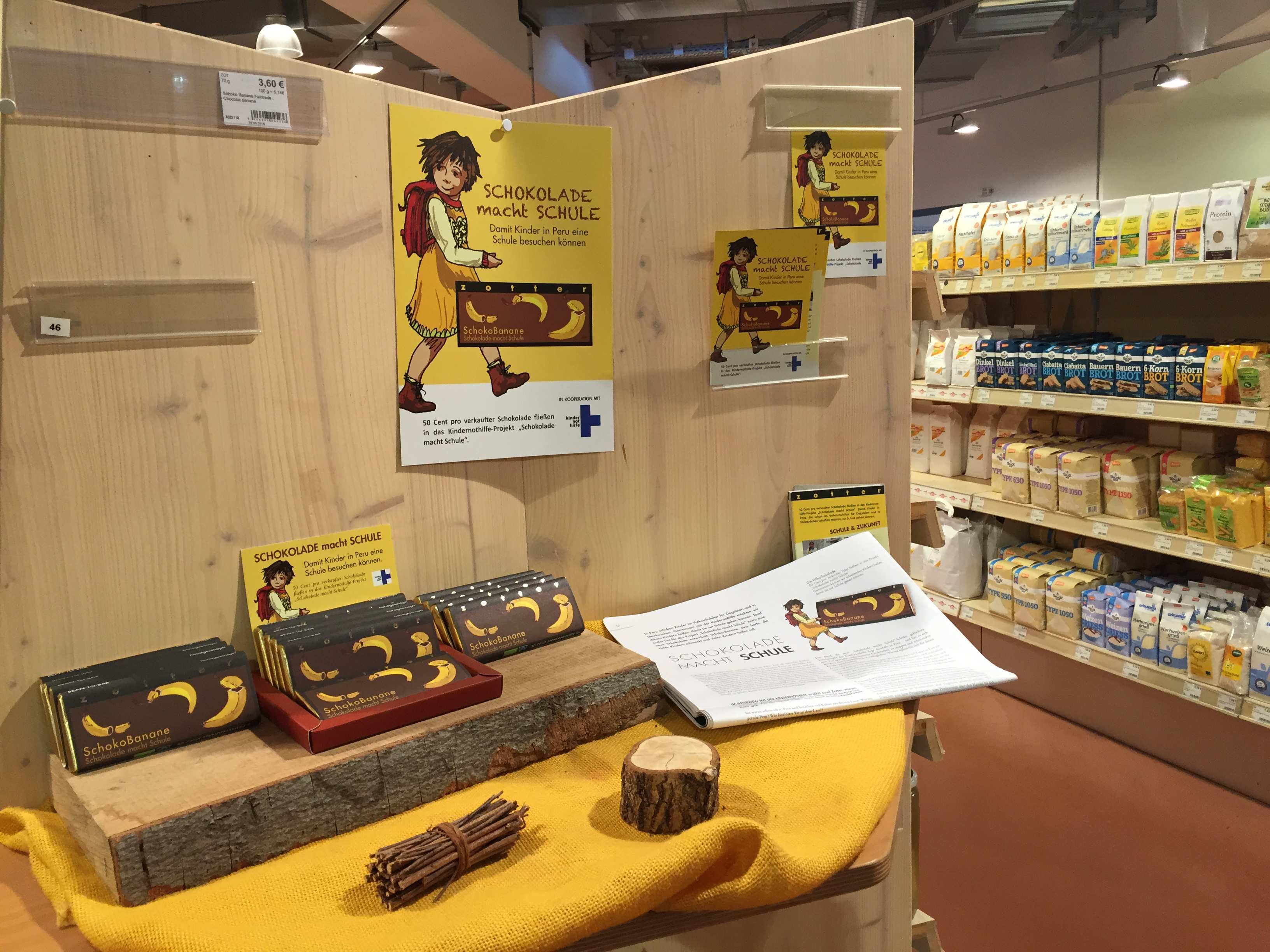 Schokolade macht Schule - Naturata Luxembourg