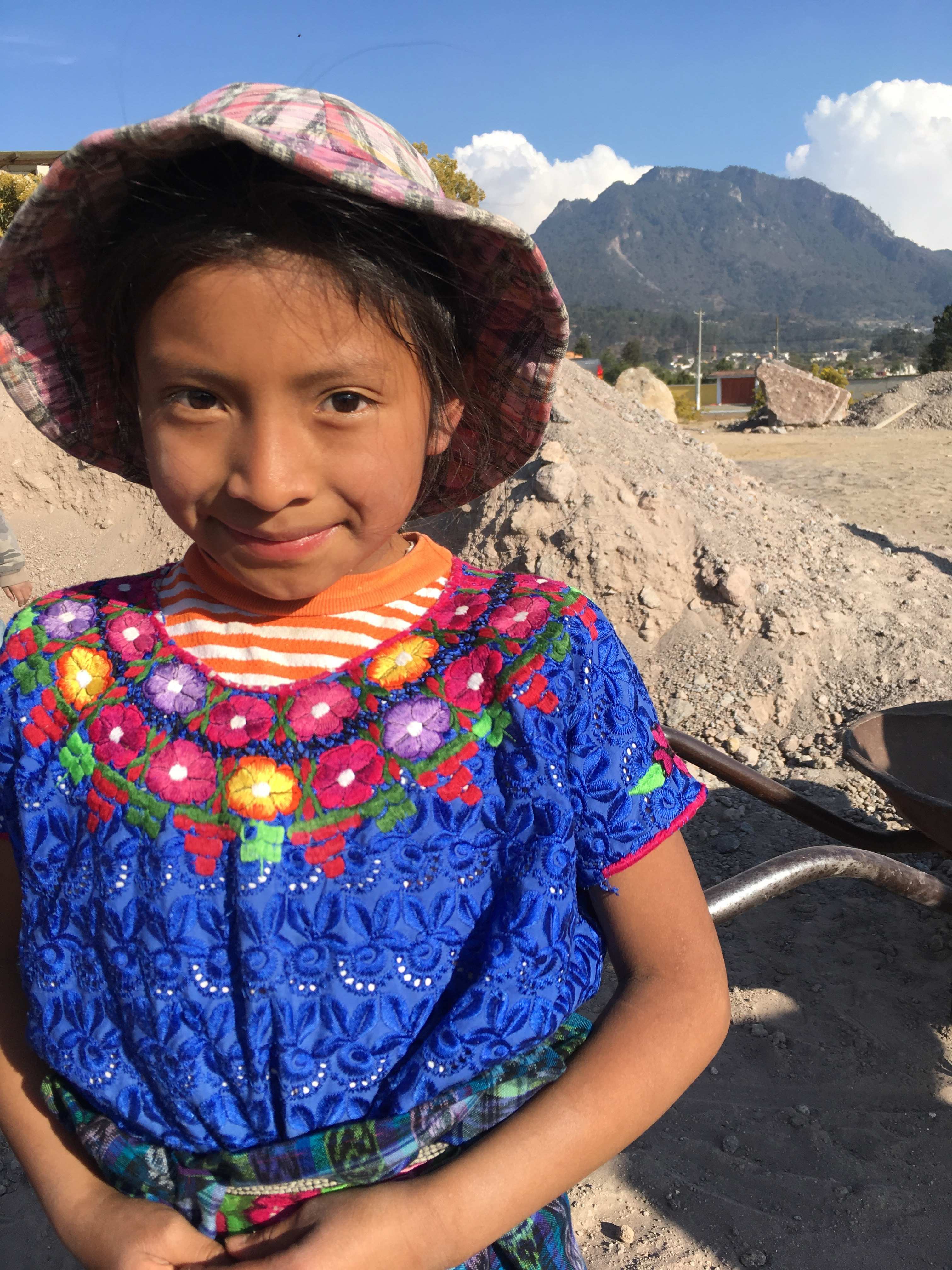 Kinderarbeiterin in Guatemala