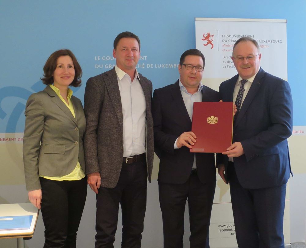 Kindernothilfe Luxembourg unterzeichnet Accord Cadre (Quelle: Kindernothilfe)