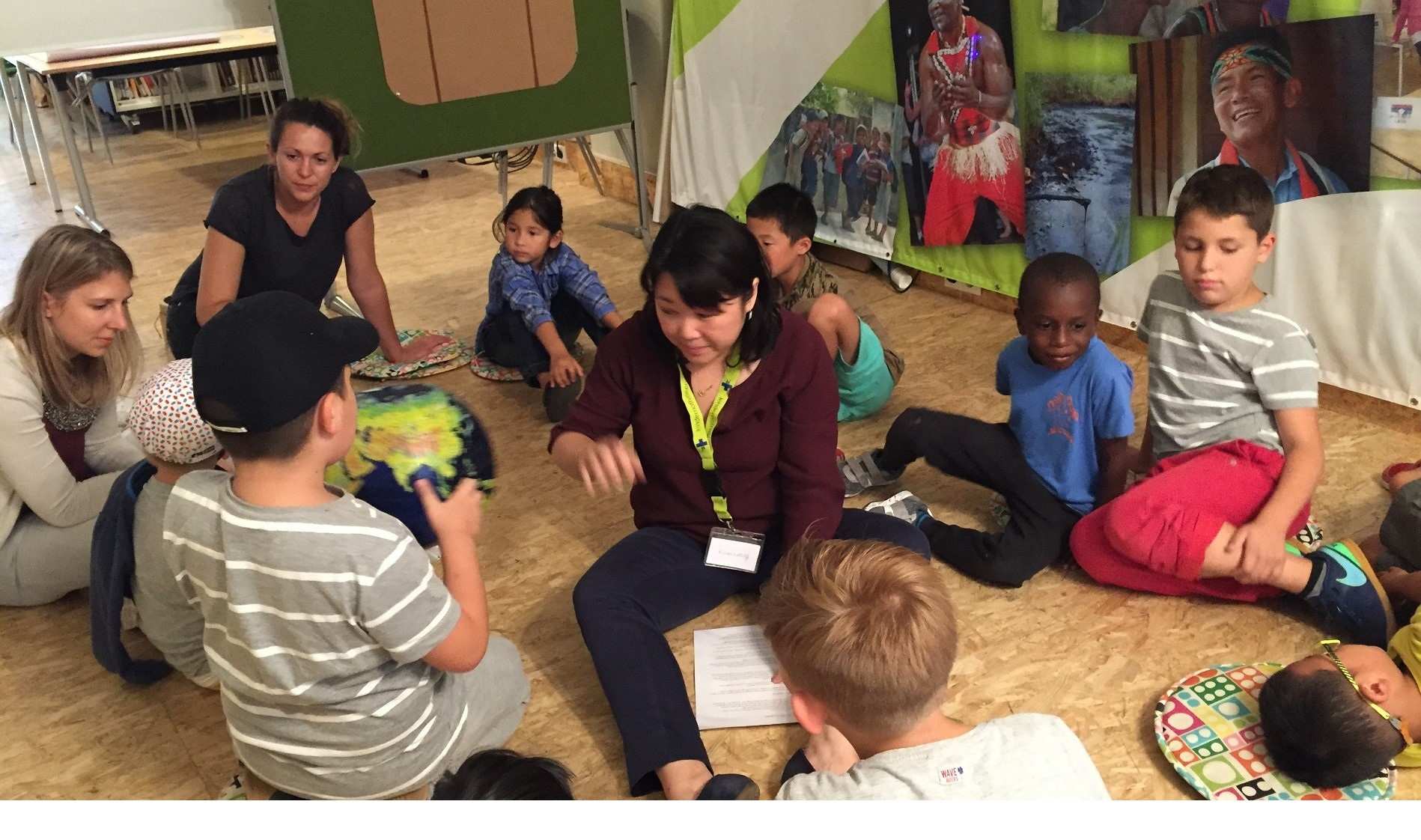 Workshop der Kindernothilfe Luxembourg im CITIM (Quelle: Kindernothilfe)