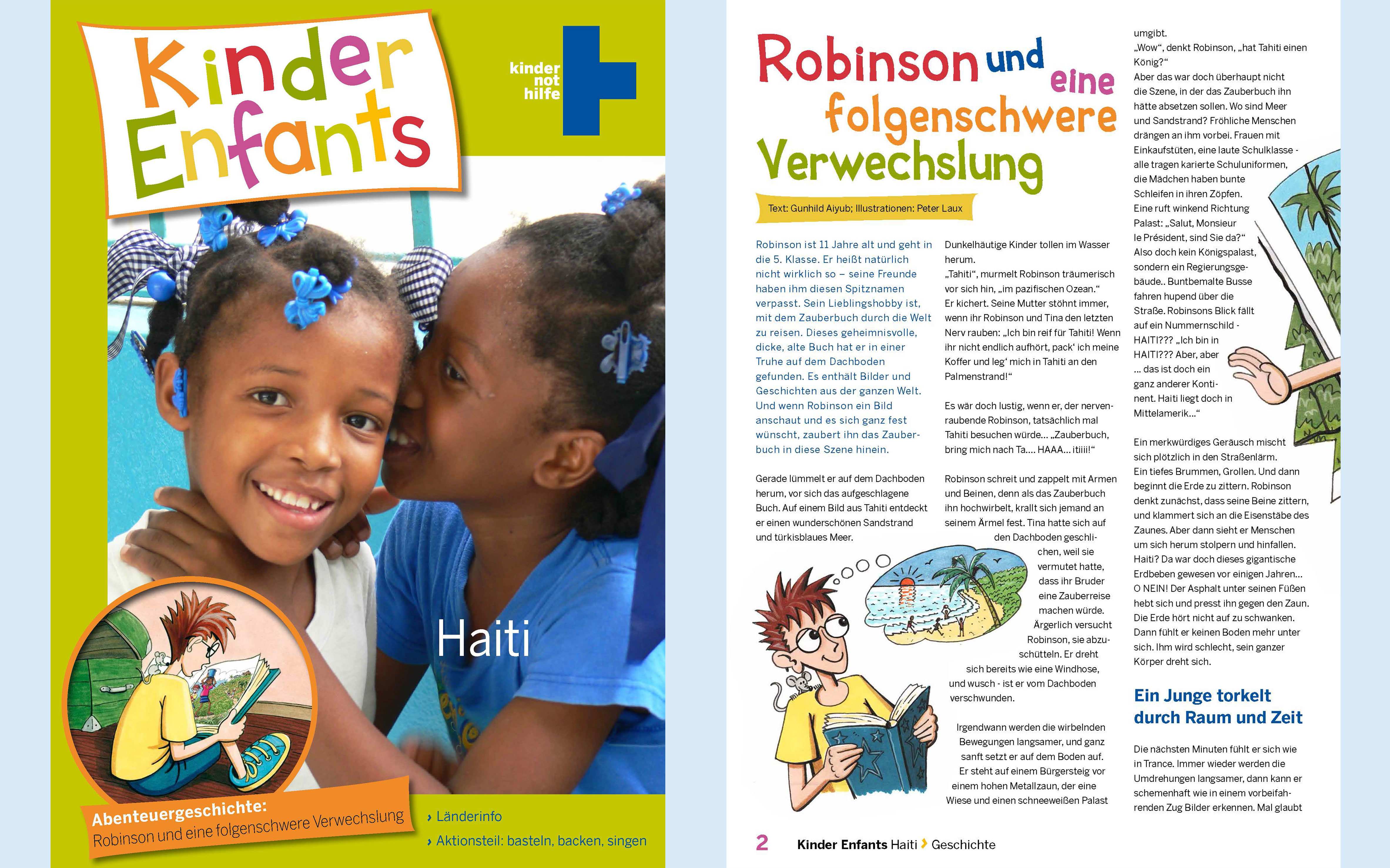 Material KNHLU: Kinder-Enfants Haiti