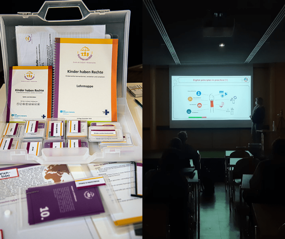 Veranstaltung an der Uni Luxembourg (Foto: Kindernothilfe Luxembourg) Veranstaltung an der Uni Luxembourg (Foto: Kindernothilfe Luxembourg)