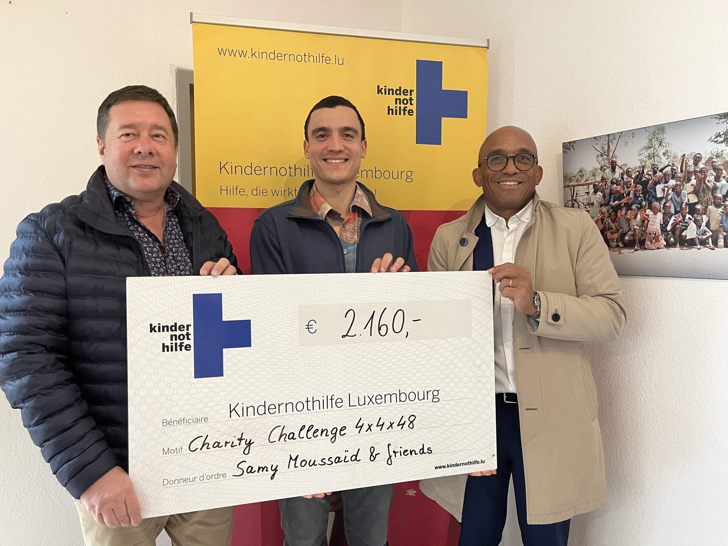 48-Stunden Spendenlauf für Kindernothilfe Luxembourg